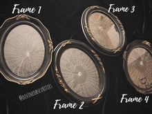 Load image into Gallery viewer, Black and gold spiderweb frame collection