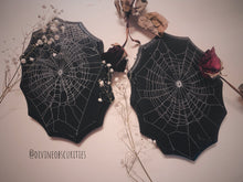 Load image into Gallery viewer, Spiderweb wood wall plaques
